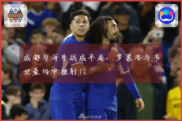 成都与海牛战成平局，罗慕洛与韦世豪均中框射门