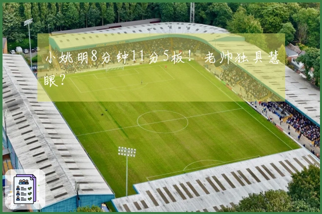 小姚明8分钟11分5板！老帅独具慧眼？